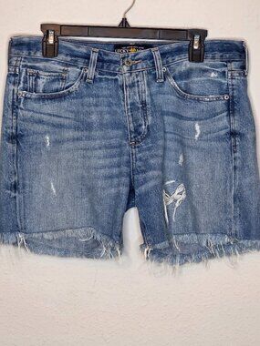 Lucky Brand "The Boyfriend Short", Cut Off Denim Women's Shorts, Size 4/27
